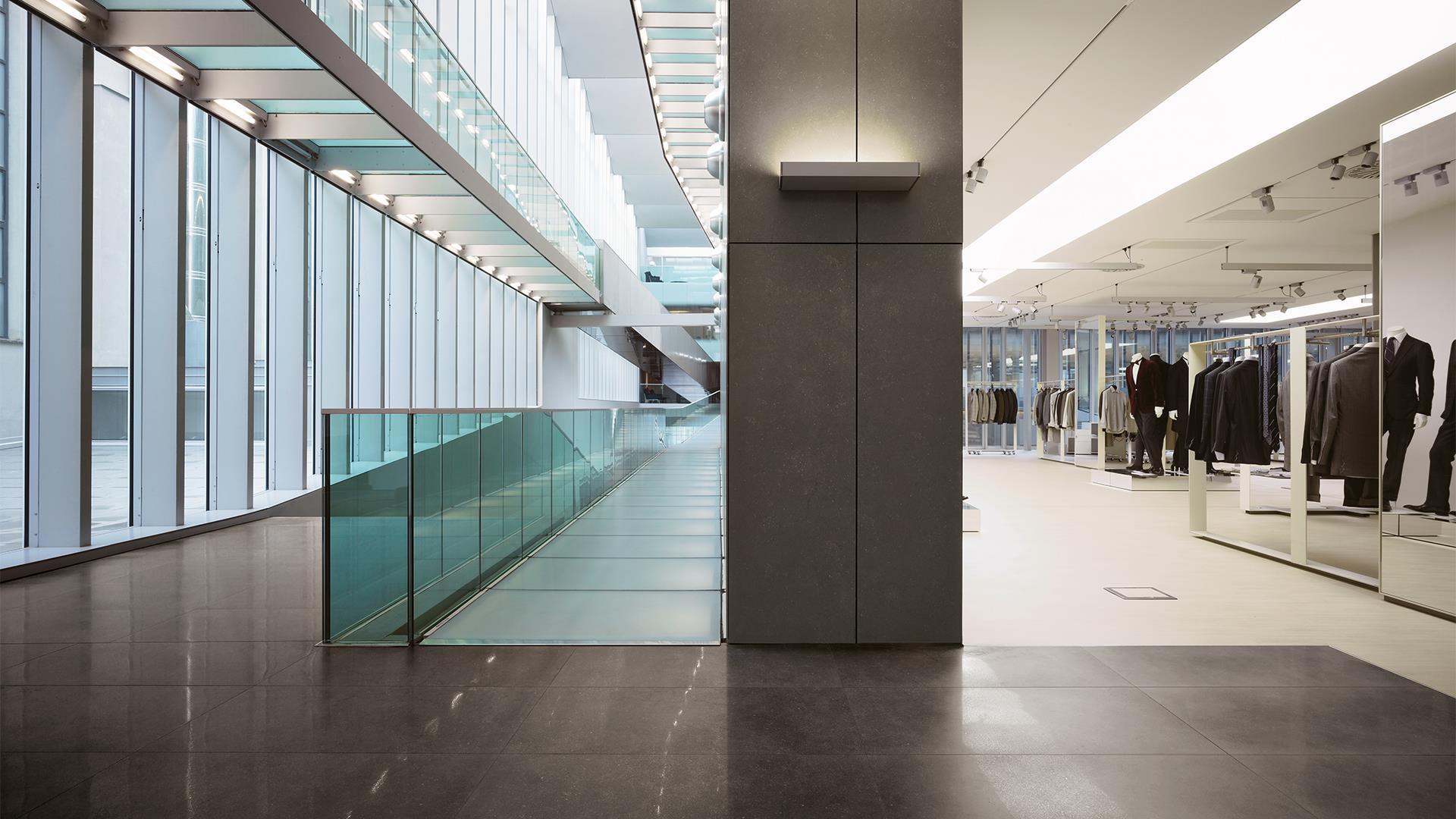 Ermenegildo Zegna Headquarters - Porcelain tiles and Kerlite